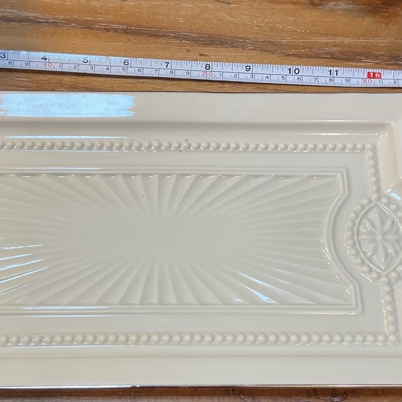 Set of 2 Lenox serving trays - Picture 1 of 3